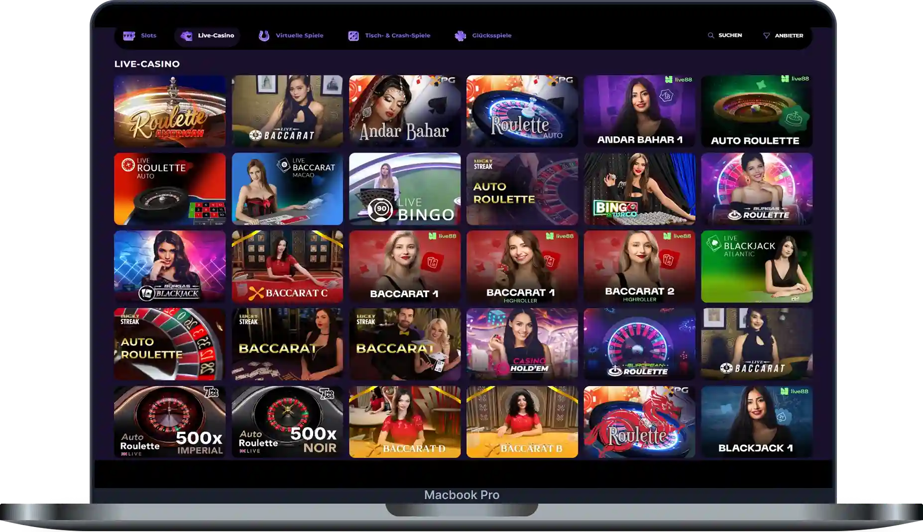 Astrozino Casino Live-Casino